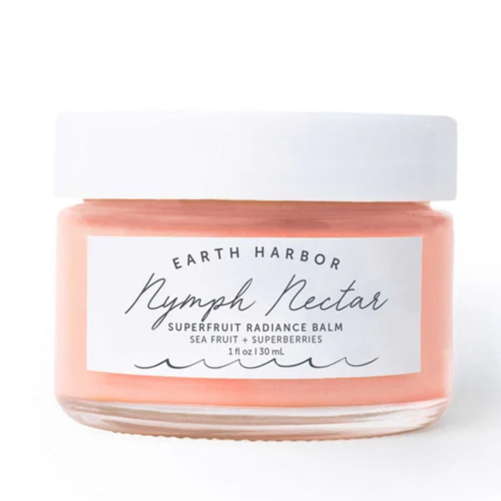Earth harbor nymph nectar super fruit radiance balm